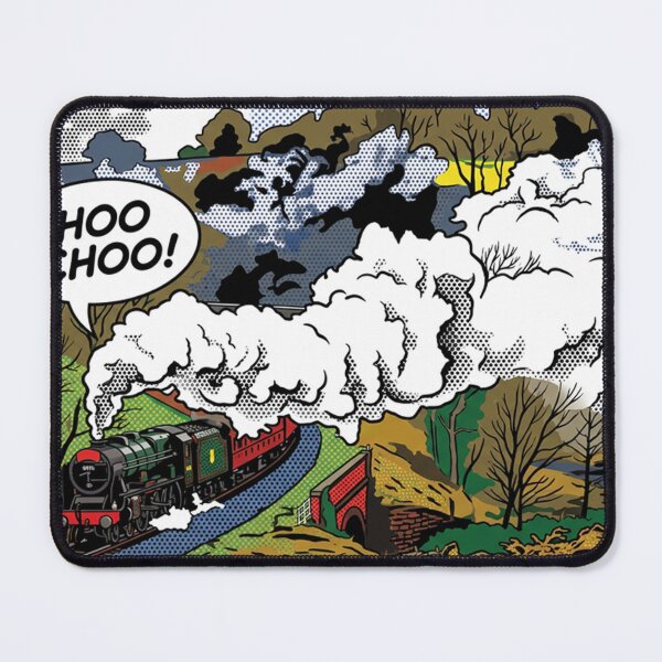 Item preview, "CHOO CHOO!" - Royal Scot Steam Train Pop Art designed and sold by VistaPainterArt.