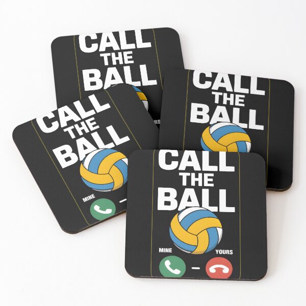 Item preview, Call The Ball Funny Volleyball designed and sold by MizoX7.