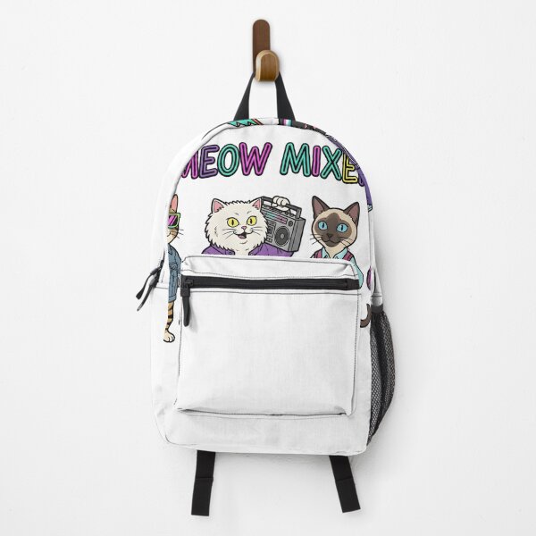 Item preview, Meow Mixers Retro Cats 80s 90s Music Party Animal Lover designed and sold by TeeSpectrume.