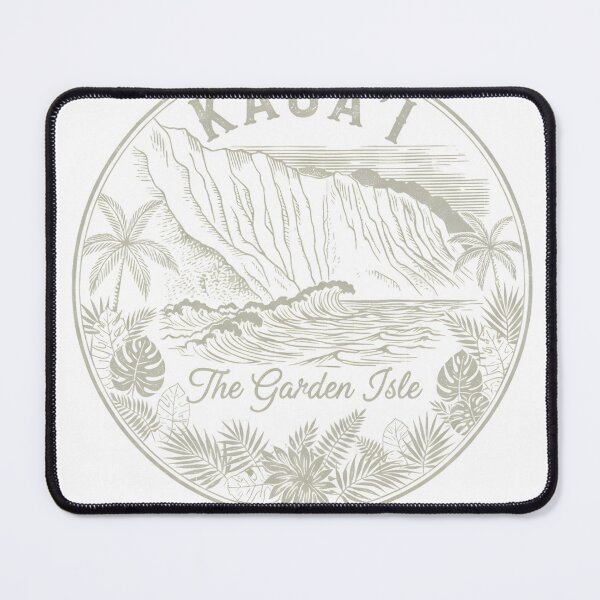 Item preview, Kauaʻi Hawaii – The Garden Isle Vintage #808 designed and sold by NoShirtNoService.