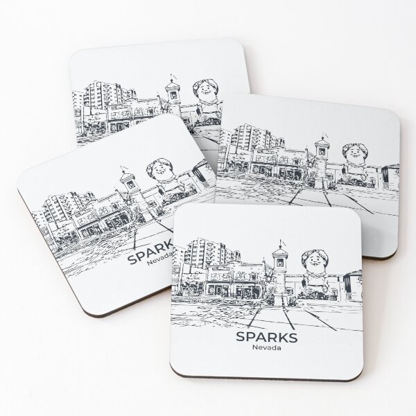 Item preview, Sparks - Nevada designed and sold by Lakeric Cityscapes.
