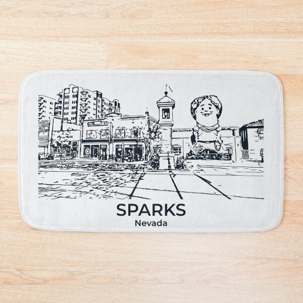 Item preview, Sparks - Nevada designed and sold by Lakeric Cityscapes.