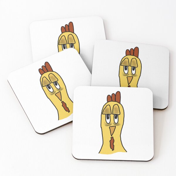 Item preview, Tired Chicken face designed and sold by ajw-art.