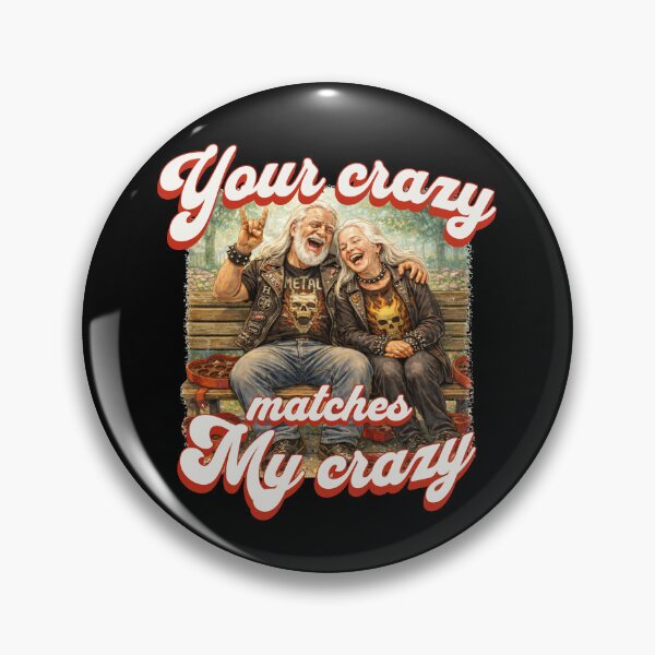 Item preview, Valentine's Your Crazy matches My Crazy designed and sold by Plot Twist Outfitters.