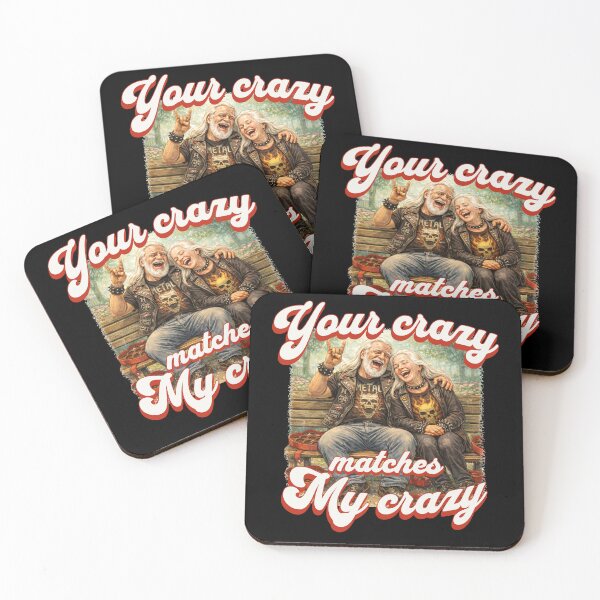 Item preview, Valentine's Your Crazy matches My Crazy designed and sold by Plot Twist Outfitters.