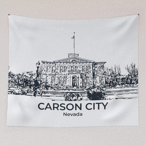 Item preview, Carson City - Nevada designed and sold by Lakeric Cityscapes.