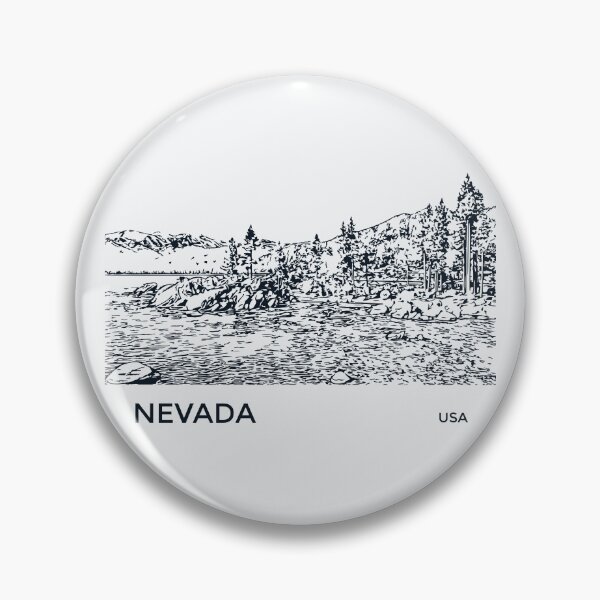 Artikelvorschau, Nevada USA entworfen und verkauft von Lakeric Cityscapes.