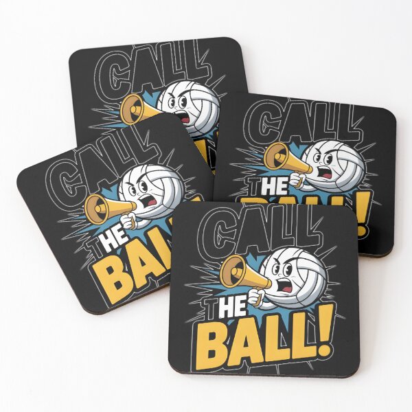 Item preview, Call The Ball Funny Volleyball designed and sold by MizoX7.