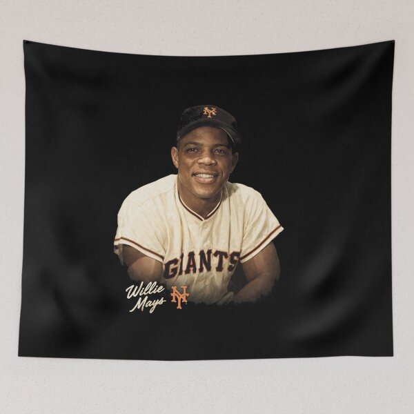 Item preview, Willie Mays Vintage Giants Portrait Art designed and sold by TheArtOfCar.