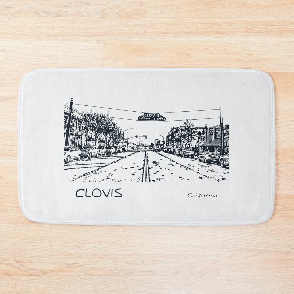 Item preview, Clovis California designed and sold by Lakeric Cityscapes.