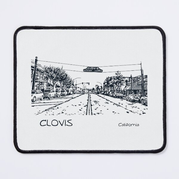 Item preview, Clovis California designed and sold by Lakeric Cityscapes.