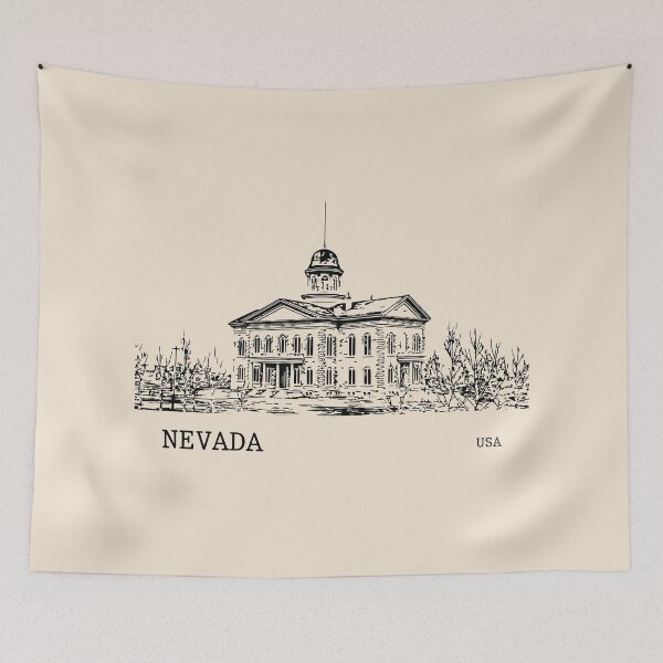 Item preview, Nevada State USA designed and sold by Lakeric Cityscapes.