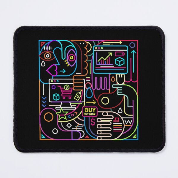 Item preview, Abstract Neon Marketplace Sell Website Digital Commerce designed and sold by zzz888.