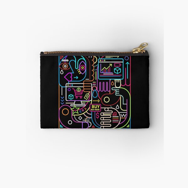 Item preview, Abstract Neon Marketplace Sell Website Digital Commerce designed and sold by zzz888.