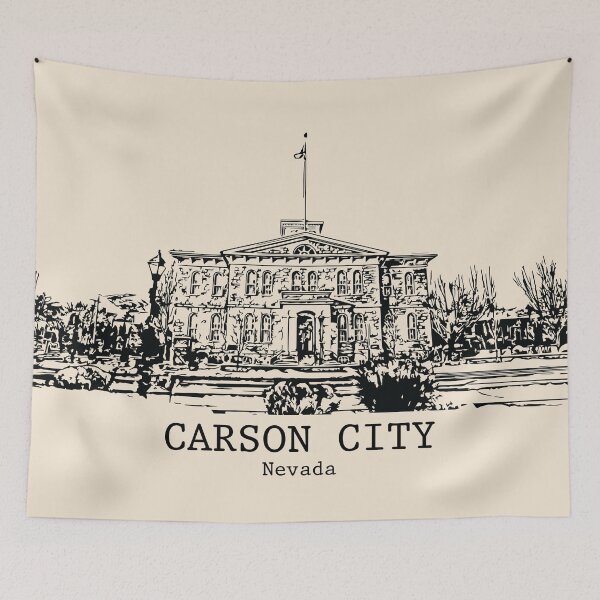 Item preview, Carson City - Nevada designed and sold by Lakeric Cityscapes.