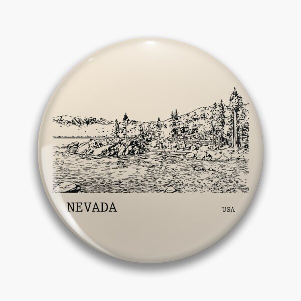 Artikelvorschau, Nevada USA entworfen und verkauft von Lakeric Cityscapes.