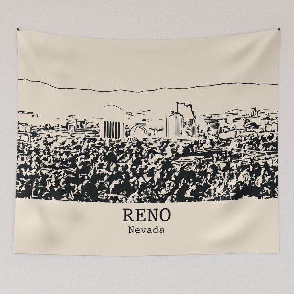 Artikelvorschau, Reno - Nevada entworfen und verkauft von Lakeric Cityscapes.