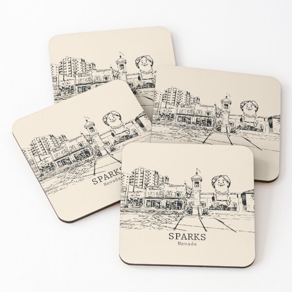 Item preview, Sparks - Nevada designed and sold by Lakeric Cityscapes.