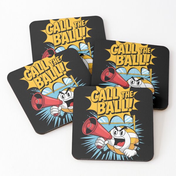 Item preview, Call The Ball Funny Volleyball designed and sold by MizoX7.