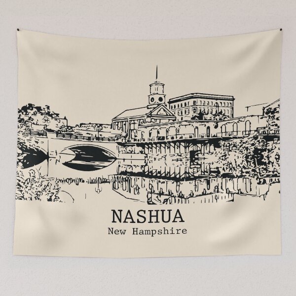 Item preview, Nashua - New Hampshire designed and sold by Lakeric Cityscapes.