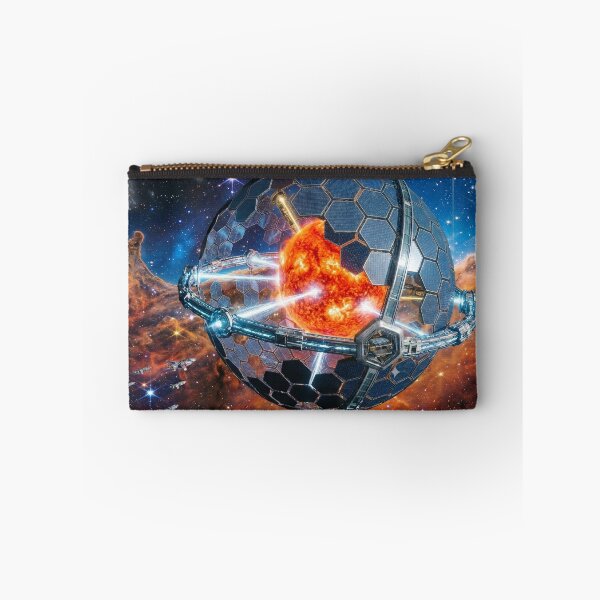 Item preview, Dyson Sphere Megastructure - Capturing a Star Sci-Fi Art designed and sold by TheRichGallery.