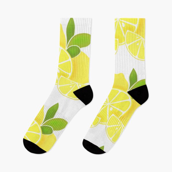 Item preview, Cute retro Lemons, lemon slices yellow fruit designed and sold by hollycooper.