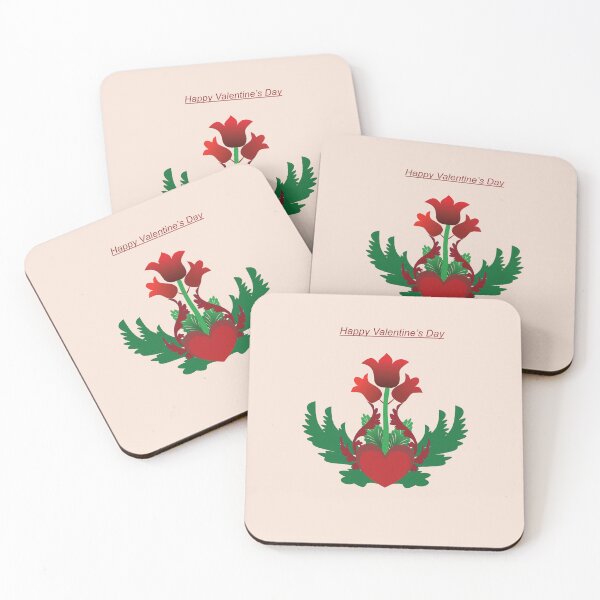 Item preview, Valentine Blooming Heart designed and sold by OIL Pattern Design .