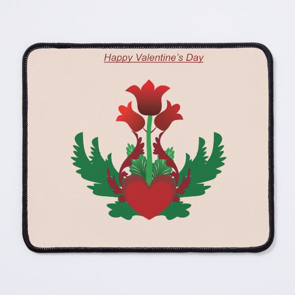 Item preview, Valentine Blooming Heart designed and sold by OIL Pattern Design .