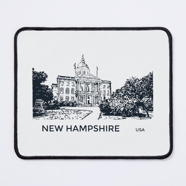 Item preview, New Hampshire State USA designed and sold by Lakeric Cityscapes.