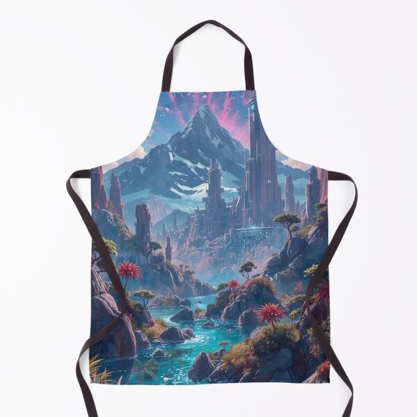 Item preview, Aurora Spire Valley designed and sold by AbstractAnom.