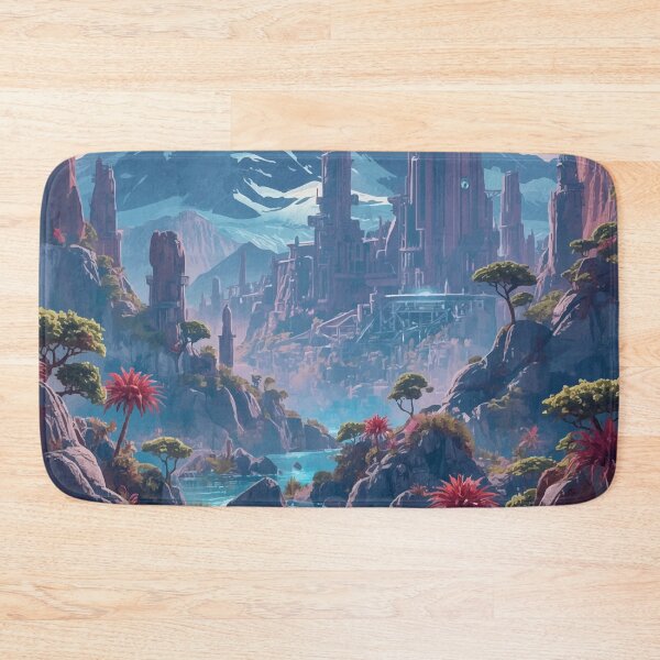 Item preview, Aurora Spire Valley designed and sold by AbstractAnom.