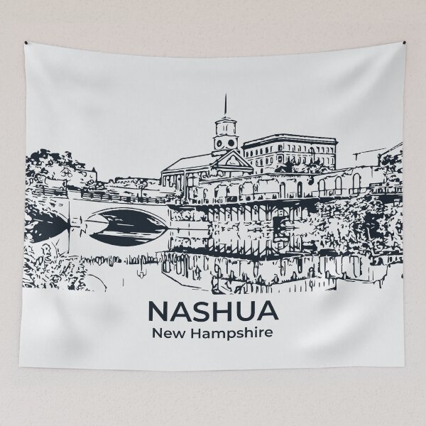 Item preview, Nashua - New Hampshire designed and sold by Lakeric Cityscapes.
