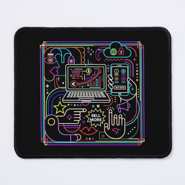 Item preview, Neon Digital Commerce Sell More Website Growth designed and sold by zzz888.