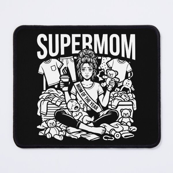 Item preview, Supermom - Caffeine, Dry Shampoo & Illusion of Control designed and sold by TextCrew.