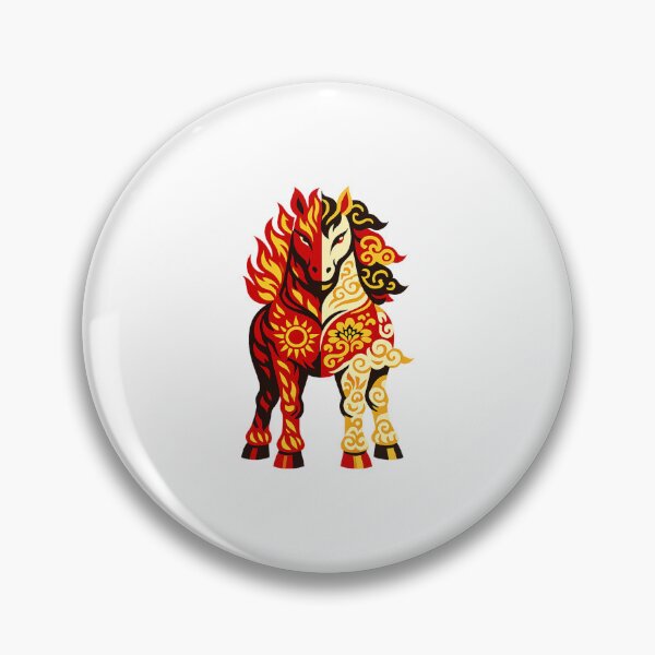 Item preview, Dual Flame Balance Fire Horse designed and sold by Vendeloc.