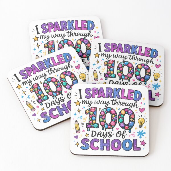 Item preview,  I Sparkled My Way Through 100 Days of School designed and sold by ZBIFBOUETLA.