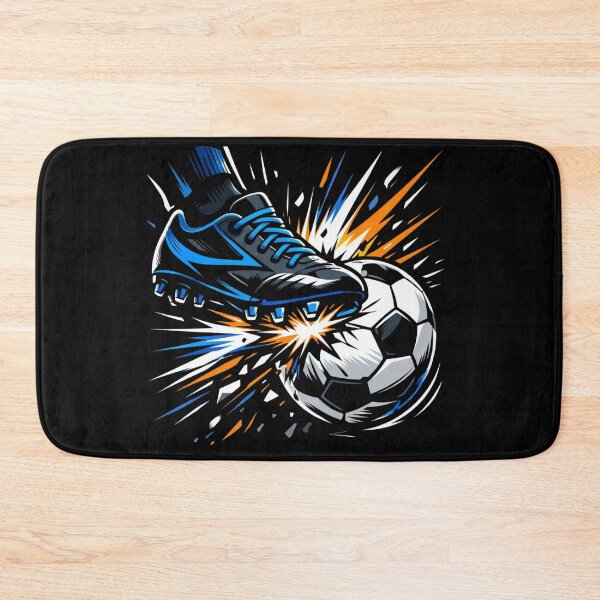 Item preview, Power Kick – Explosive Football Action Art designed and sold by RMTrendy.