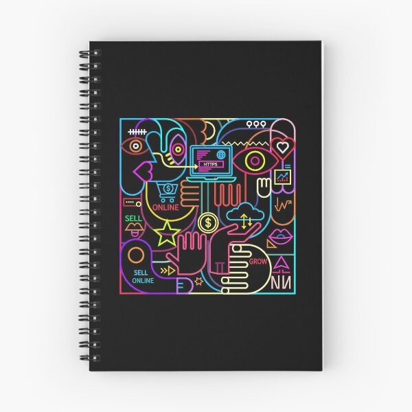 Item preview, Sell Website Digital Growth Abstract Neon Web Ecosystem designed and sold by zzz888.