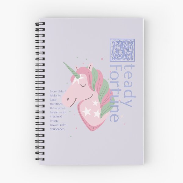 Item preview, Steady Fortune – Serene Pastel Unicorn designed and sold by PaiPalette.