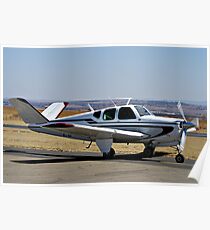 Beechcraft Bonanza V-Tail Poster