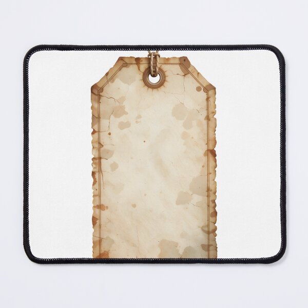 Item preview, Vintage tag with rope for antique or rustic design elements designed and sold by Creative88Art.