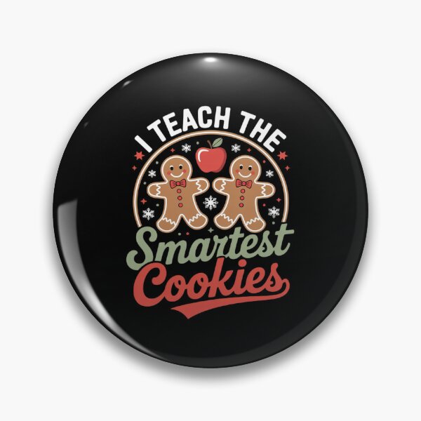 Item preview, I Teach The Smartest Cookies Christmas Xmas Teacher designed and sold by MarkLeedsArt.