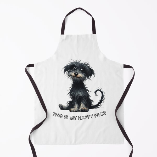 Item preview, Happy Face Dog – Funny Pup Illustration designed and sold by PAPIRO SIGLO XXI.