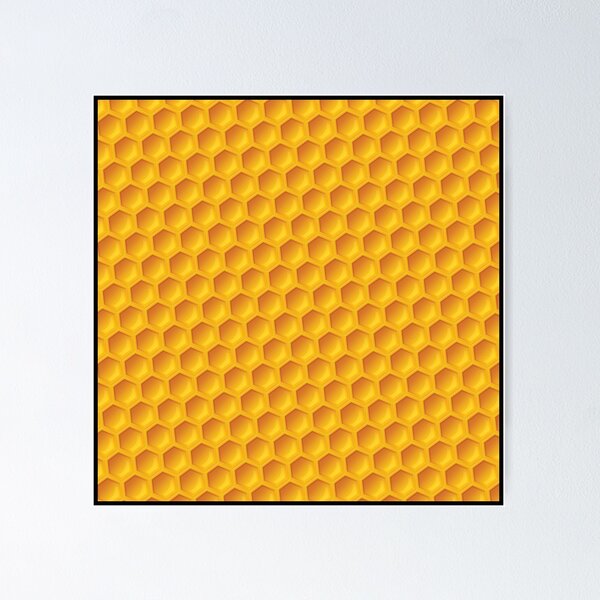 Item preview, Honey Comb Angled Bee Hive Pattern designed and sold by KAUniqueDesigns.