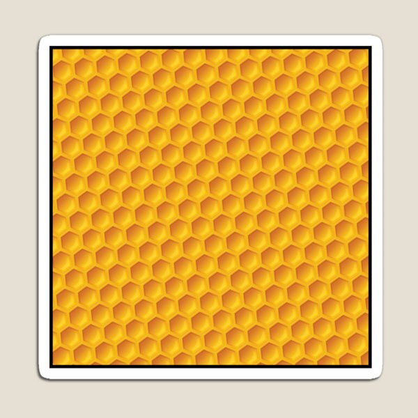 Aperçu de l'œuvre Honey Comb Angled Bee Hive Pattern créée et vendue par KAUniqueDesigns.
