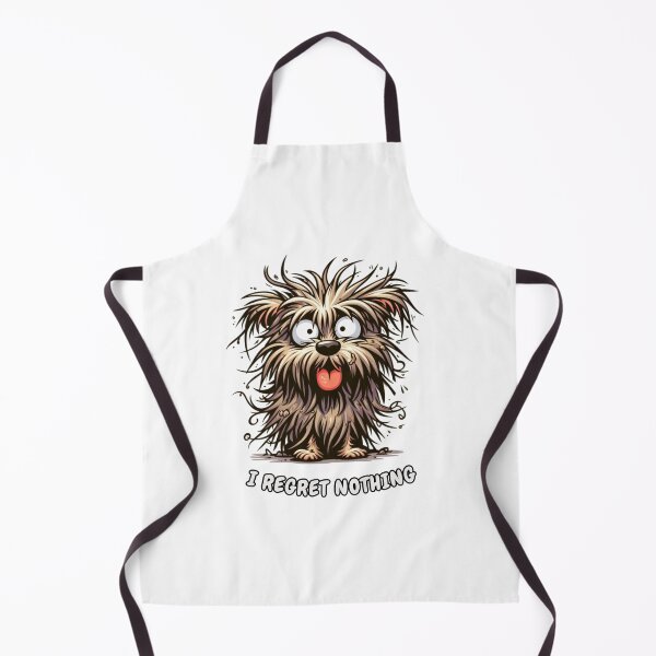 Item preview, Scruffy Dog – Funny Messy Pup Illustration designed and sold by PAPIRO SIGLO XXI.