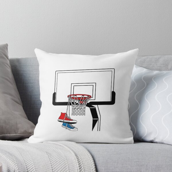 Item preview, Basketball Shoes Hanging on Hoop designed and sold by DigiHouse.