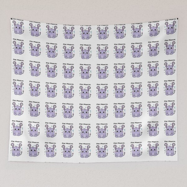 Item preview, Stay Magical - Cute Purple Fantasy Monster designed and sold by Rafcioo.