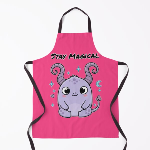 Item preview, Stay Magical - Cute Purple Fantasy Monster designed and sold by Rafcioo.