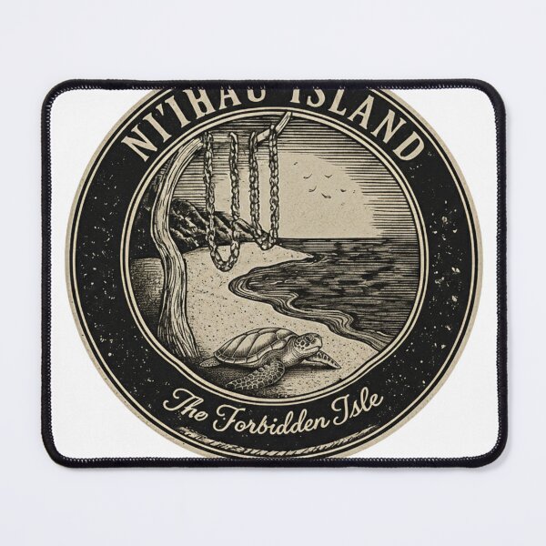 Item preview, Niʻihau Island – The Forbidden Isle Vintage #808 designed and sold by NoShirtNoService.